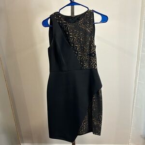 BCBG formal black dress